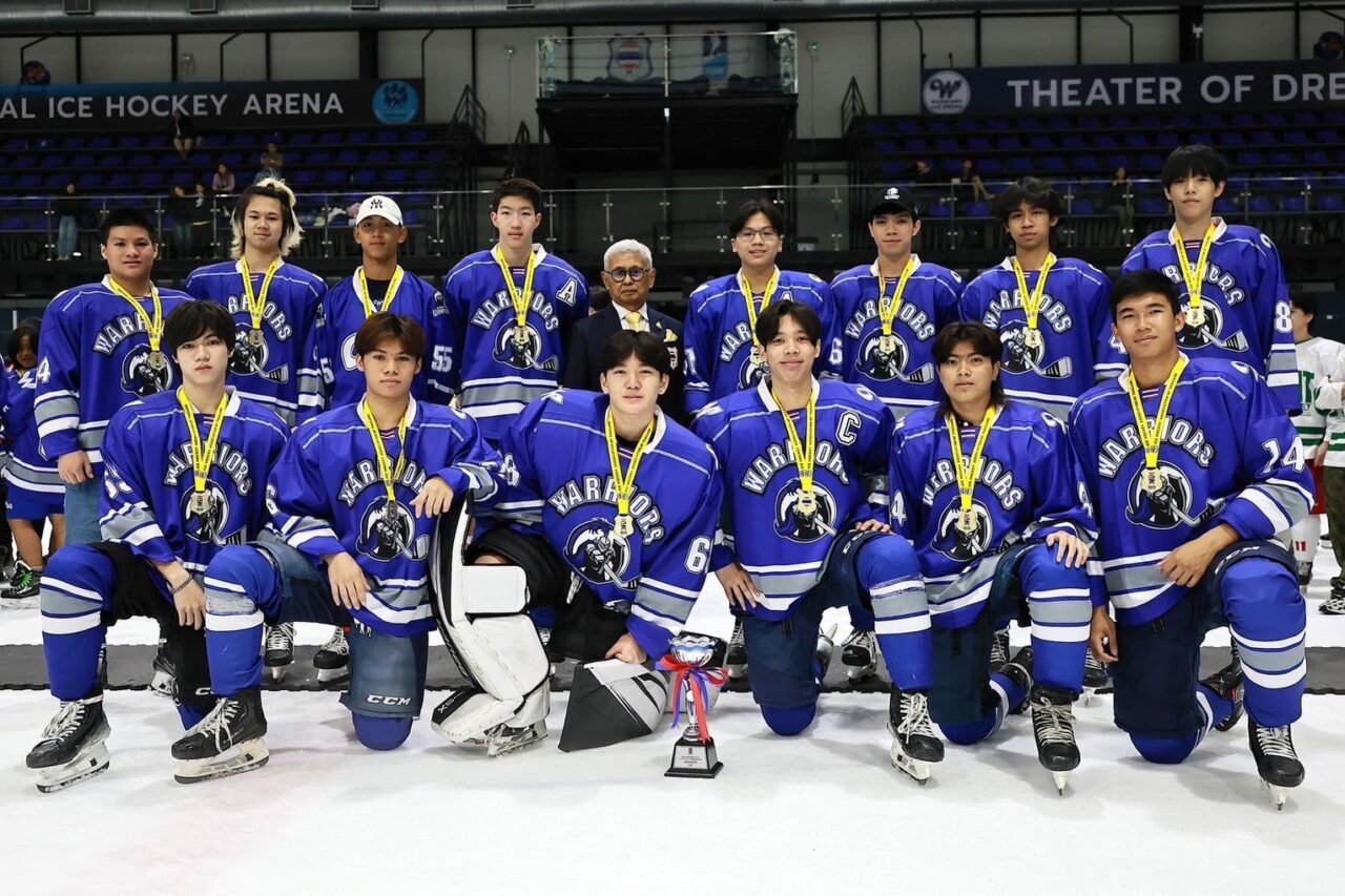 U18 Bangkok Warriors Champion of Thailand Ice Hockey Championship 2024 (16-19 Aug 24)