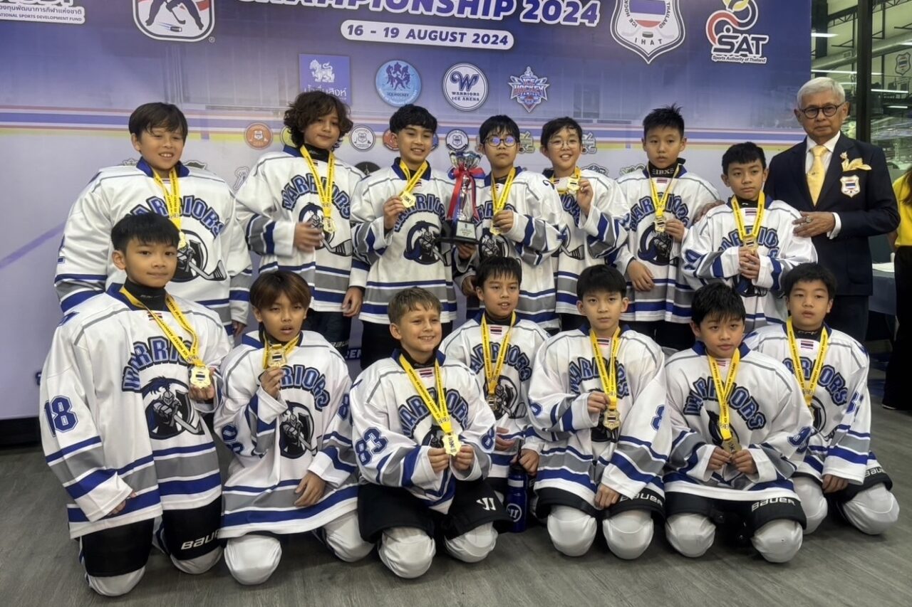 U11 Bangkok Warriors Blue of Thailand Ice Hockey Championship 2024(Top Division)16-19 Aug 24